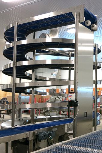 spirol conveyor