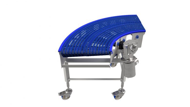 Afvigelse ankel Fatal Modular Belt Conveyor | Mat Top Conveyor | Monk Conveyors