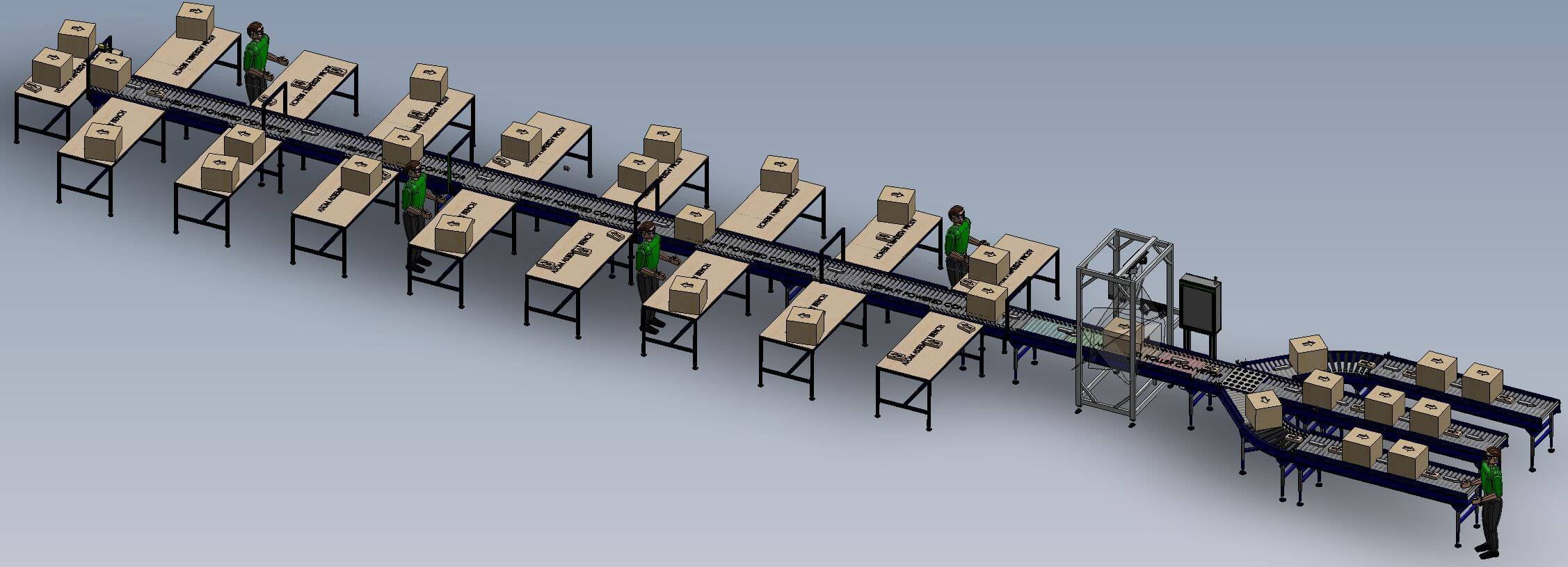 Packing Lines Monk Conveyors